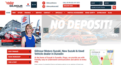 Desktop Screenshot of gilmourmotors.co.nz